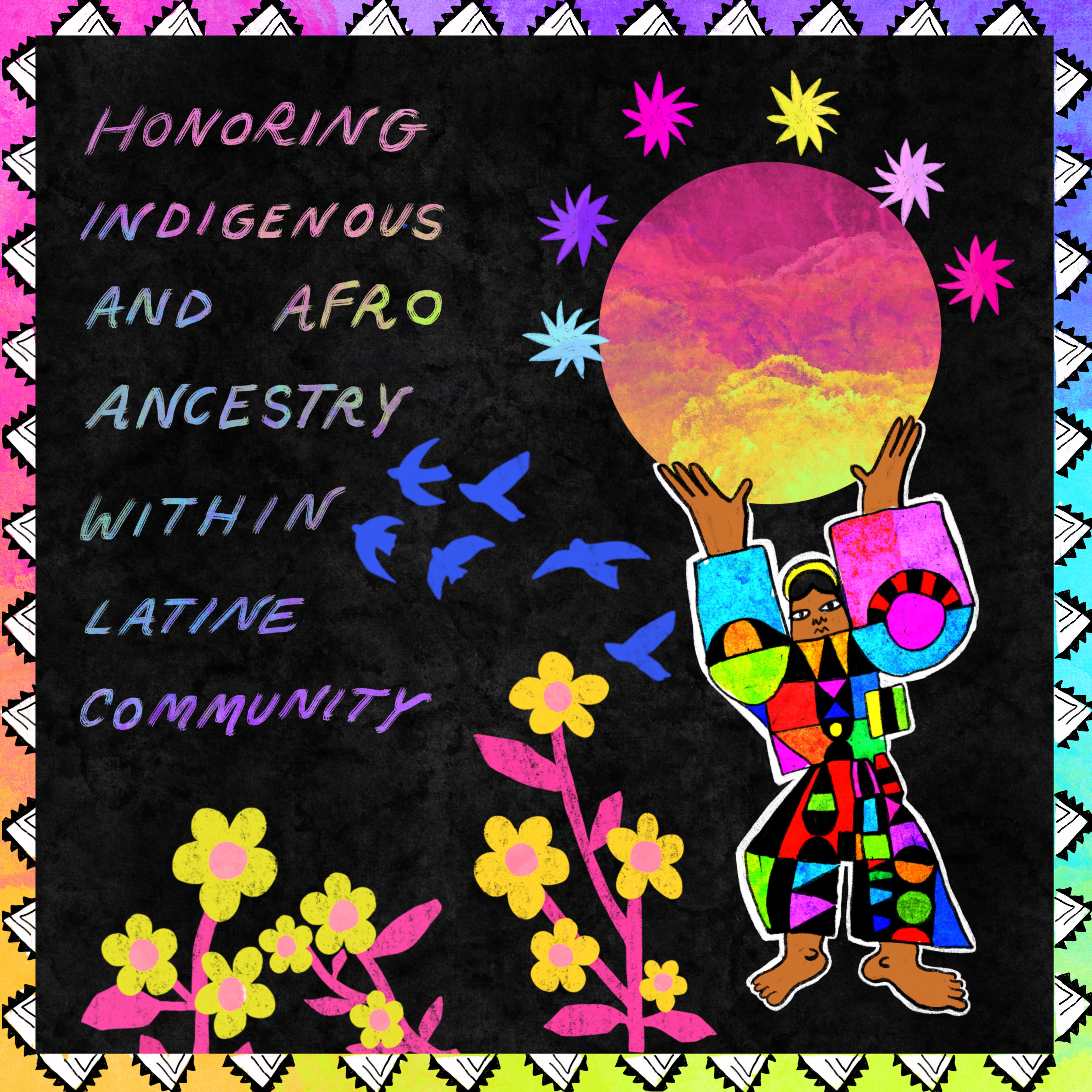Nina Yagual Hispanic Heritage Month Artwork